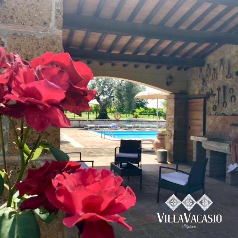Agriturismo Eco-Bio Villa Vacasio Pitigliano Exteriör bild
